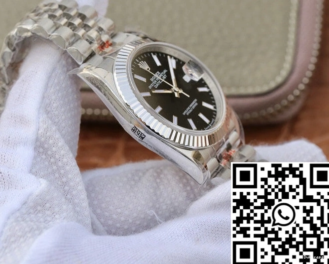 689 Datejust M126234-0015 Factory Rolex Sophisticated Dial GM Black 0704